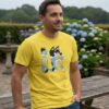 Camiseta Adulto Bluey Bandit Pai Cores spe