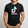 Camiseta Vermelha Adulto Unissex Tik Tok