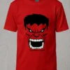 Camiseta Adullto Unissex Hulk Vermelho spe