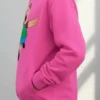 Moletom Algodão Flanelado Clarencio O Otimista ( Rosa )