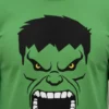 Camiseta Manga Longa Adulto Unissex Incrivel Hulk Verde spe
