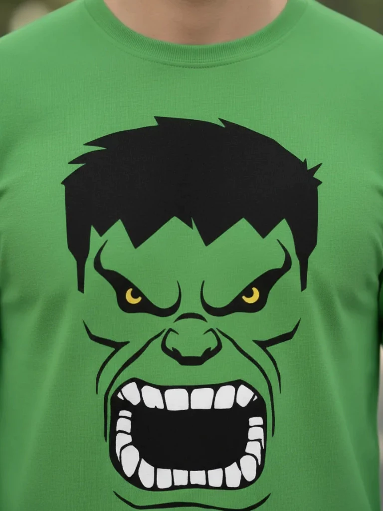 Camiseta Manga Longa Adulto Unissex Incrivel Hulk Verde spe