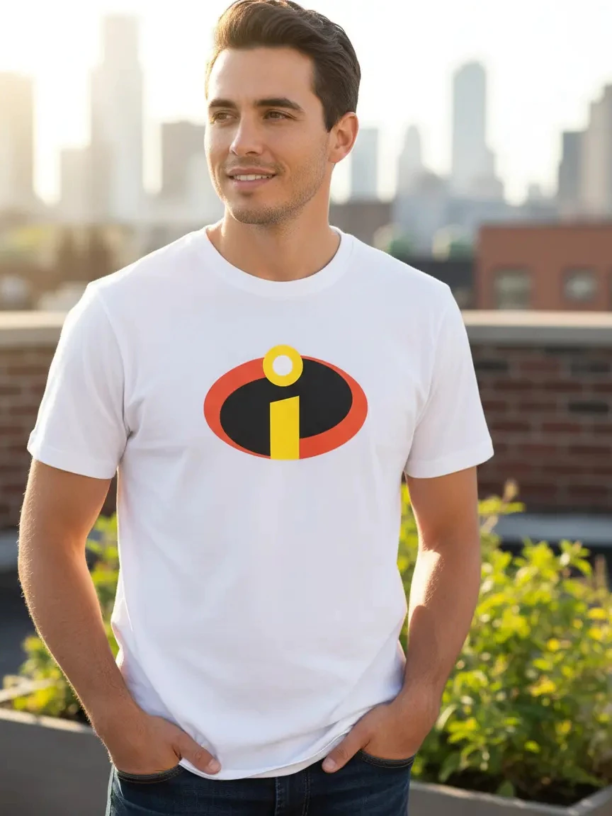 Camiseta Adulto Unissex Os Incríveis Cores mlc