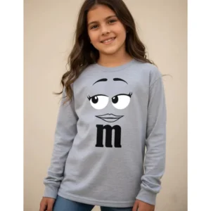 br-11134207-820lp-mpr0lu85vrwg16@resize_w450_nl Camiseta Cinza Manga Longa Infantil m&m 3 mlc