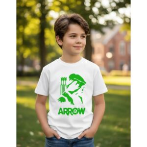 br-11134207-820lw-mozshdlo7ldv90 Camiseta Branca Infantil Arrow Arqueiro Verde mlr