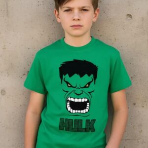 br-11134207-820lx-mo8s3uzniyv667 Camiseta Infantil Unissex Incrivel Hulk Verde spe