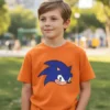 Camiseta Infantil Malha PV Sonic Silk Screen Manual Manga Curta Tamanhos Unissex Premium (cópia)