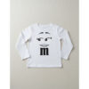 br-11134207-820m0-mpqrkuliek8xa2 Camiseta Branca Manga Longa Infantil Unissex m&m 3 spe