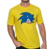 Camiseta Adulto Unissex Cores Sonic the Hedgehog