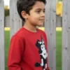 Moletom Bluey Mackenzie Infantil ( Vermelho )