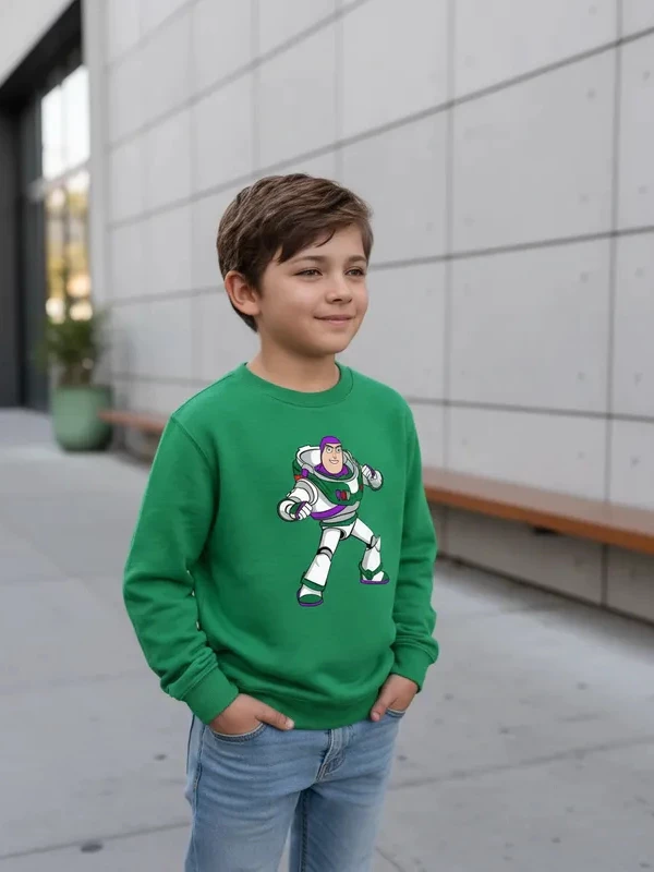 br-11134207-820mf-mr09v5r0ym12dc Blusa Moletom Flanelado Infantil Verde Buzz Lightyear Toy Story mlr