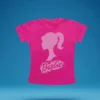 Camiseta Baby Look Feminina Rosa Barbie spe