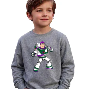 br-11134207-820mg-mqzhylfbgdmta6 Blusa Moletom Flanelado Infantil Cinza Buzz LightyearToy Story mlr