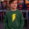 br-11134207-820mh-mobq2gvaacjn19 Moletom Infantil Unissex Vermelho Super Herói Shazam mlc