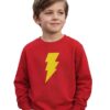 image_48439ae9 Moletom Infantil Unissex Vermelho Super Herói Shazam mlc