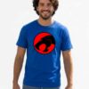 thundercats1 Camiseta Azul Manga Curta Adulto Unissex Thundercats mlc