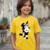 Camiseta Amarela Manga Curta Infantil Bluey Mackenzie mlc