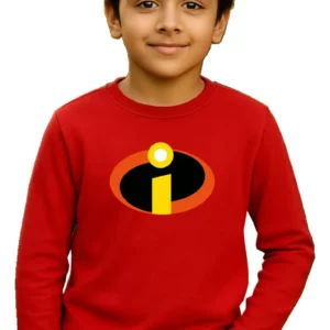 1 Camiseta Vermelha Ls Infantil Os Incríveis mlc