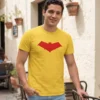 Camiseta Amarela Ss Adulto Capuz Vermelho spe