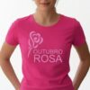 Camiseta Rosa Logo Rosa Baby Look Feminina Outubro Rosa mlc