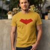 Camiseta Amarela Adulto Preta Robin Capuz Vermelho mlc