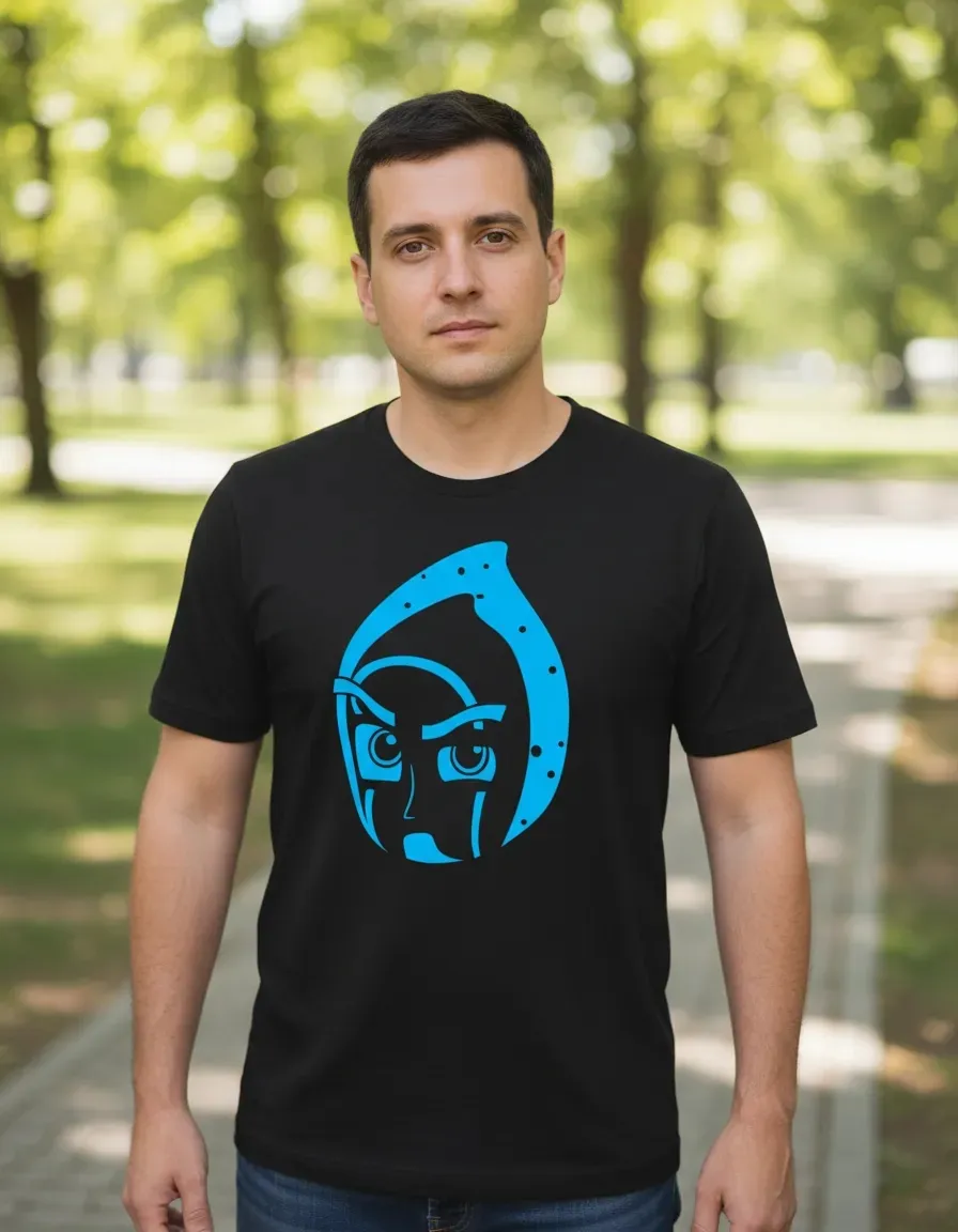 Camiseta Adulto Masculino Ninja Noturno mlc