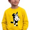 Moletom Bluey Mackenzie Infantil ( Amarelo )