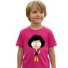 1 Camiseta Rosa Infantil Unissex Irmão do Jorel mlr