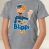 Camiseta Cinza Infantil Blippi mlr
