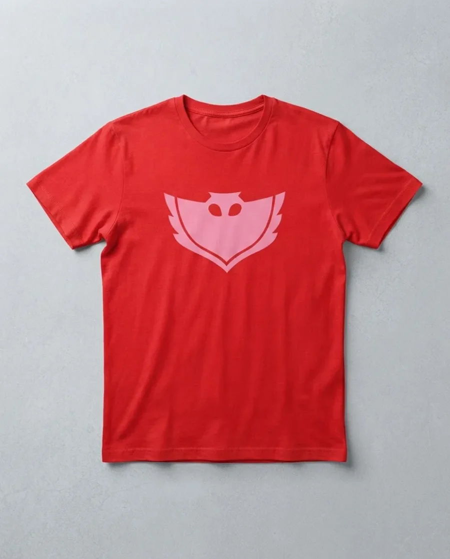 Camiseta Adulto Masculino Corujita Pj Masks mlc