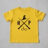 Camiseta Amarela Infantil Unissex Harry Potter mlc