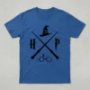 Camiseta Azul Infantil Unissex Harry Potter mlc