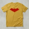 Camiseta Amarela Adulto Preta Robin Capuz Vermelho mlc