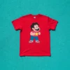 Camiseta Vermelha Steven Universo ( Infantil ) mlc