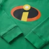 Camiseta Verde Ls Infantil Os Incríveis mlc