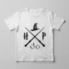 Camiseta Branca Infantil Unissex Harry Potter mlc