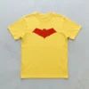 Camiseta Amarela Ss Adulto Capuz Vermelho spe