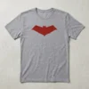 Camiseta Cinza Ss Adulto Capuz Vermelho spe