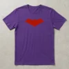 2 Camiseta Roxa Ss Adulto Capuz Vermelho mlc