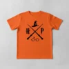 2 Camiseta Laranja Infantil Unissex Harry Potter mlc