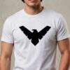 Camiseta Branca Adulto Asa Noturna ( Tradicional ) mlr