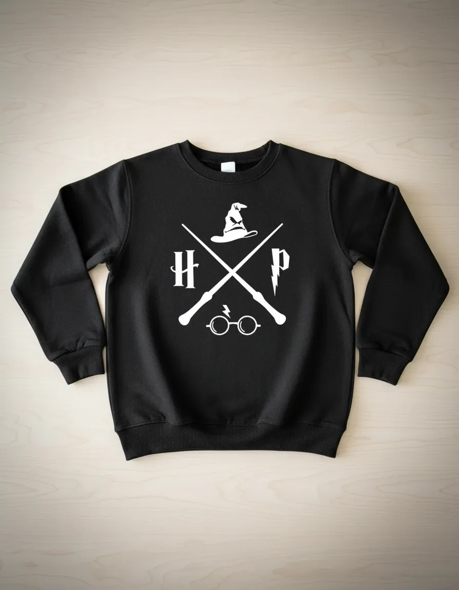 Moletom Flanelado Infantil Unissex Harry Potter mlc