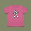 2 Camiseta Rosa Baby Look Feminina Buzz Lightyear Toy Story mlr