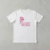 Camiseta Branca Baby Look Feminina Outubro Rosa mlc