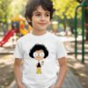 Camiseta Branca Infantil Unissex Irmao Do Jorel mlc