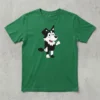Camiseta Verde Manga Curta Infantil Bluey Mackenzie mlr
