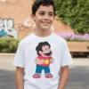 Camiseta Branca Steven Universo ( Infantil ) mlr