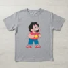 Camiseta Cinza Steven Universo ( Infantil ) mlc
