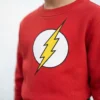 Moletom Flanelado Infantil The Flash Dc Comics mlc
