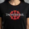 Camiseta Preta Dream Theater Baby Look mlc